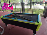 Great American Neon Lites Coin Operated Pool Table