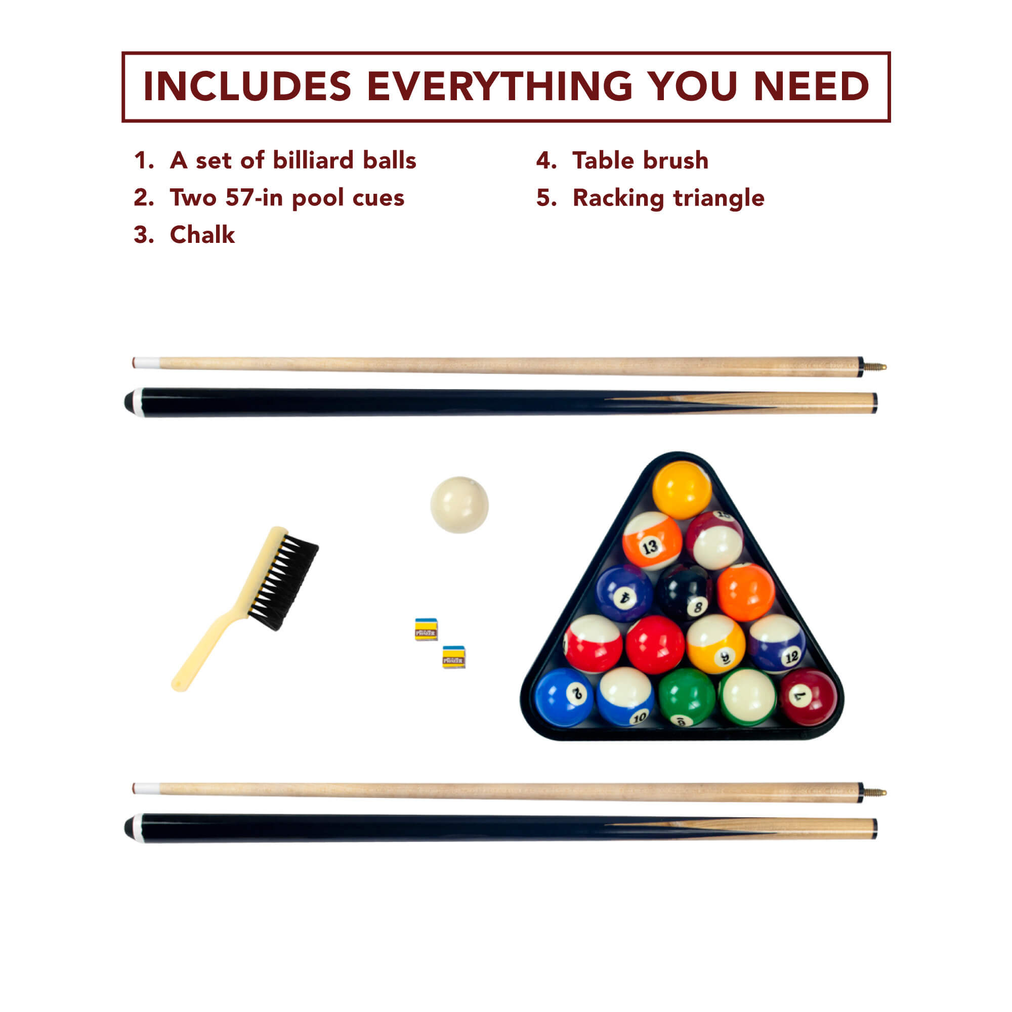 Carmelli Montecito 8-ft Pool Table
