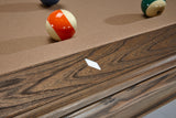 Brunswick Billiards Glenwood 7' Slate Pool Table in Coffee w/ Tapered Legs
