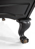Brunswick Billiards Glenwood 8' Slate Pool Table in Matte Black/Coffee w/h Talon Ball & Claw Leg