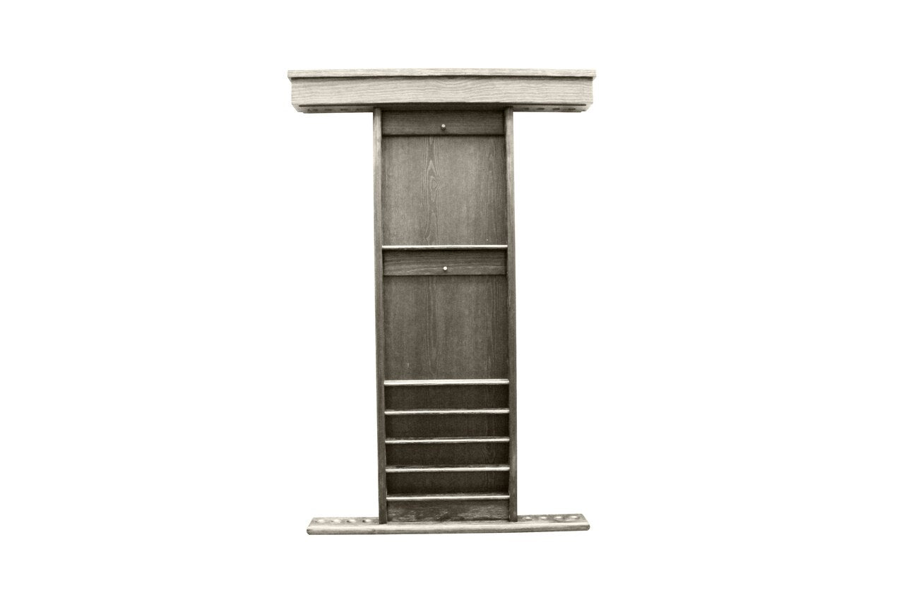 Playcraft Premium Hardwood Billiard Wall Racks