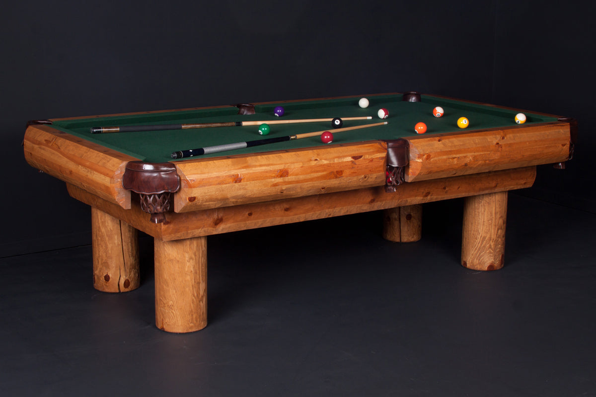 Viking Log Furniture Ponderosa Pine Pool Table Pro Pool Store