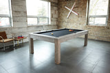 Brunswick Billiards Sanibel 7' Slate Pool Table in Rustic Grey