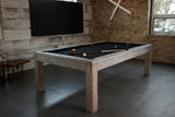 Brunswick Billiards Sanibel 7' Slate Pool Table in Rustic Grey