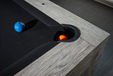 Brunswick Billiards Sanibel 7' Slate Pool Table in Rustic Grey