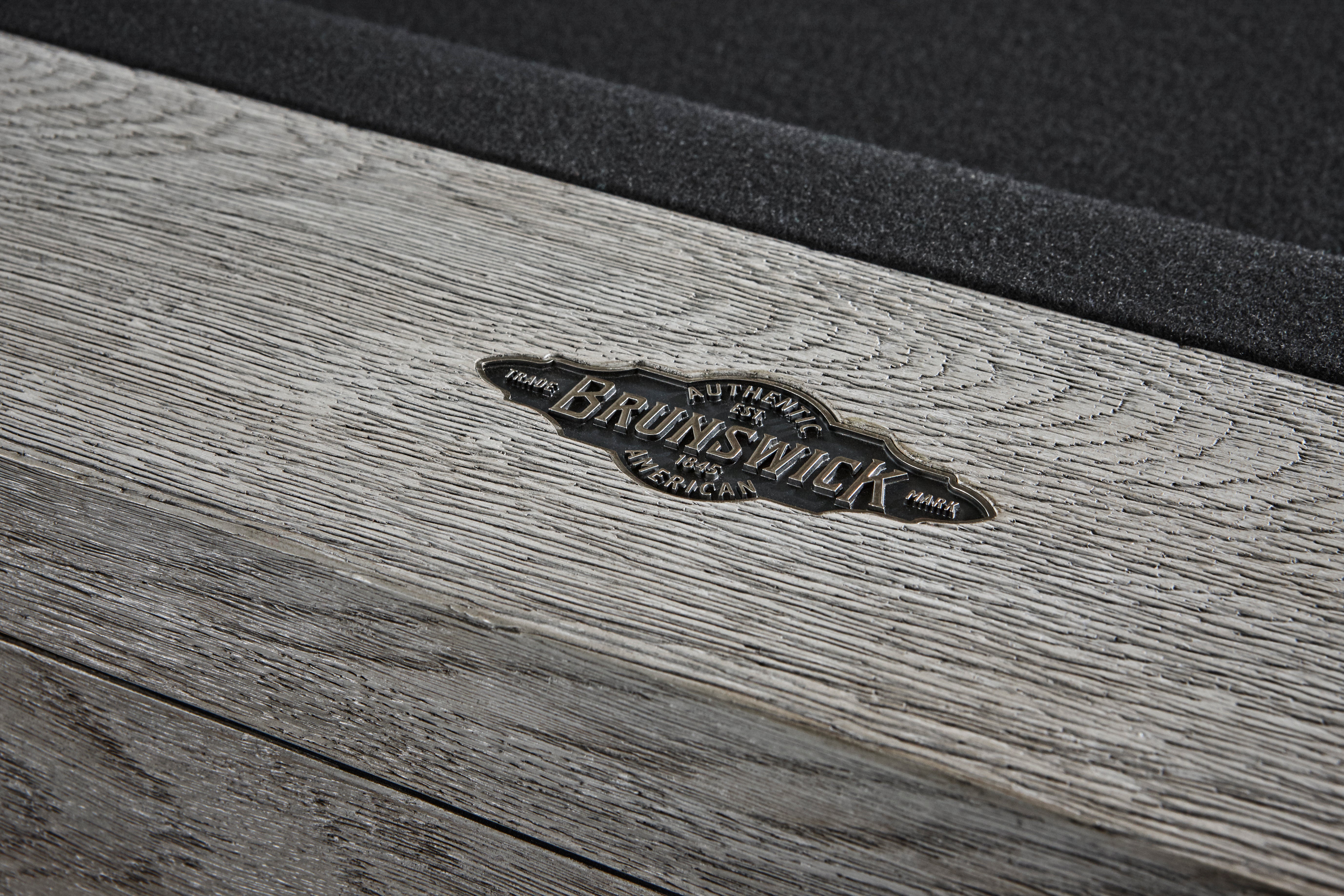 Brunswick Billiards Sanibel 7' Slate Pool Table in Rustic Grey