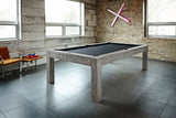 Brunswick Billiards Sanibel 7' Slate Pool Table in Rustic Grey