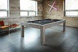 Brunswick Billiards Sanibel 7' Slate Pool Table in Rustic Grey