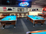 Valley Panther ZD 12 Black Frost Coin Operated Pool Table