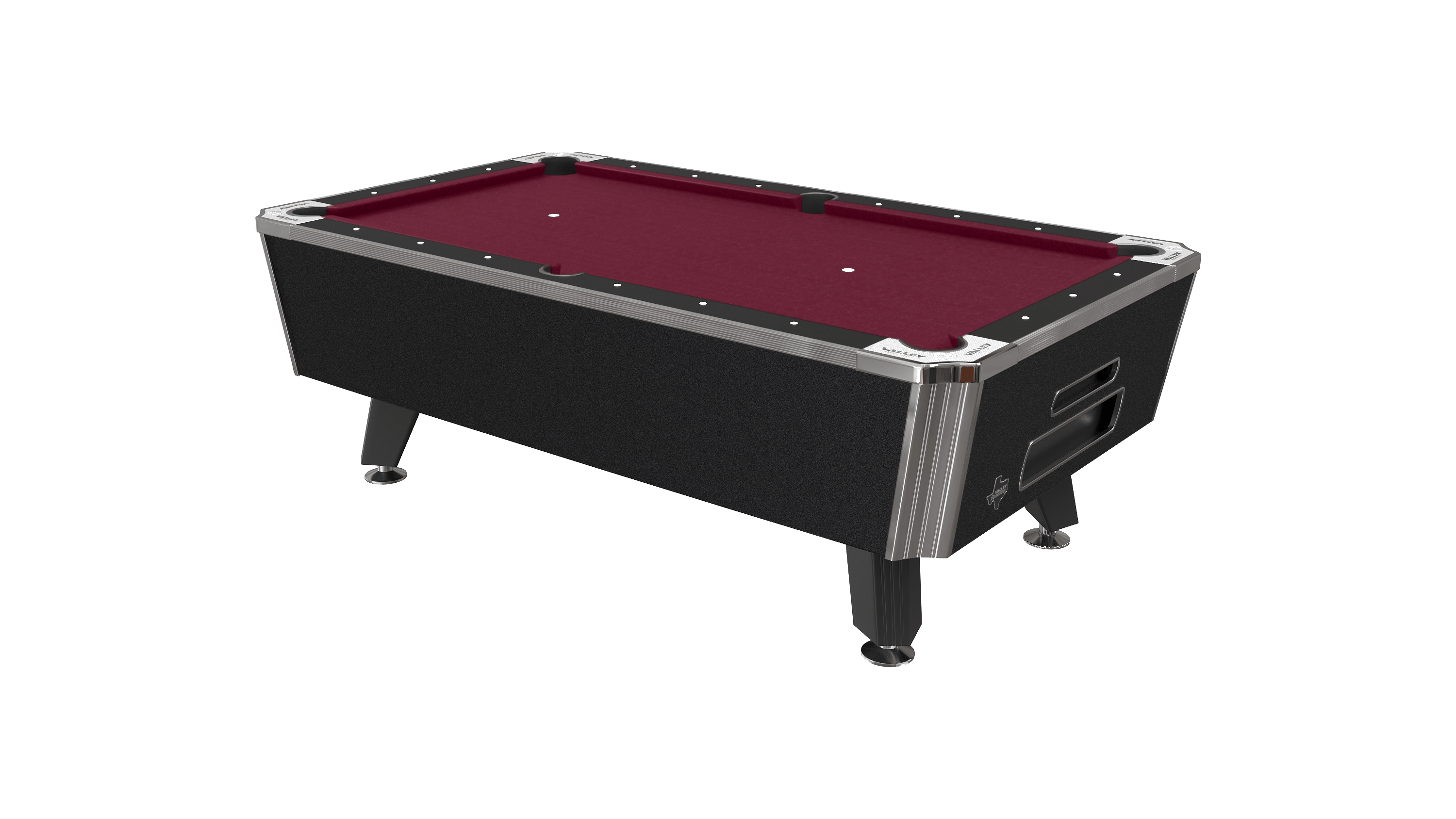 Valley Panther Black Frost Pool Table