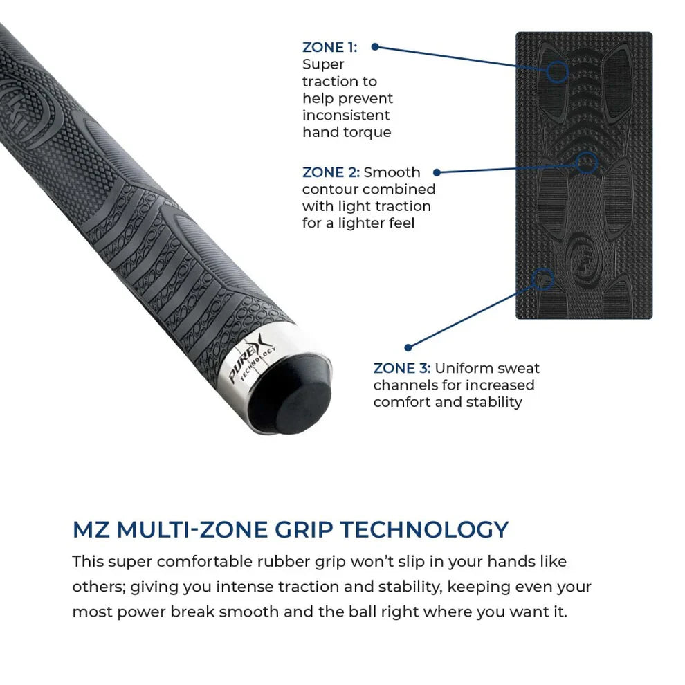 Pure X Cherry & Black/White Points with MZ Grip