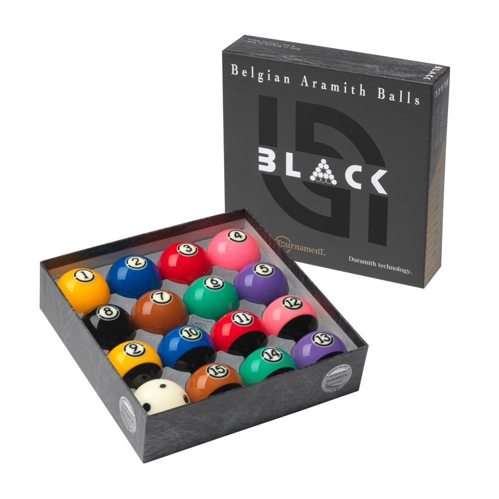 Aramith Tournament Black Ball Set