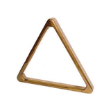 Imperial Bull Nose Wood Triangle, Antique Walnut