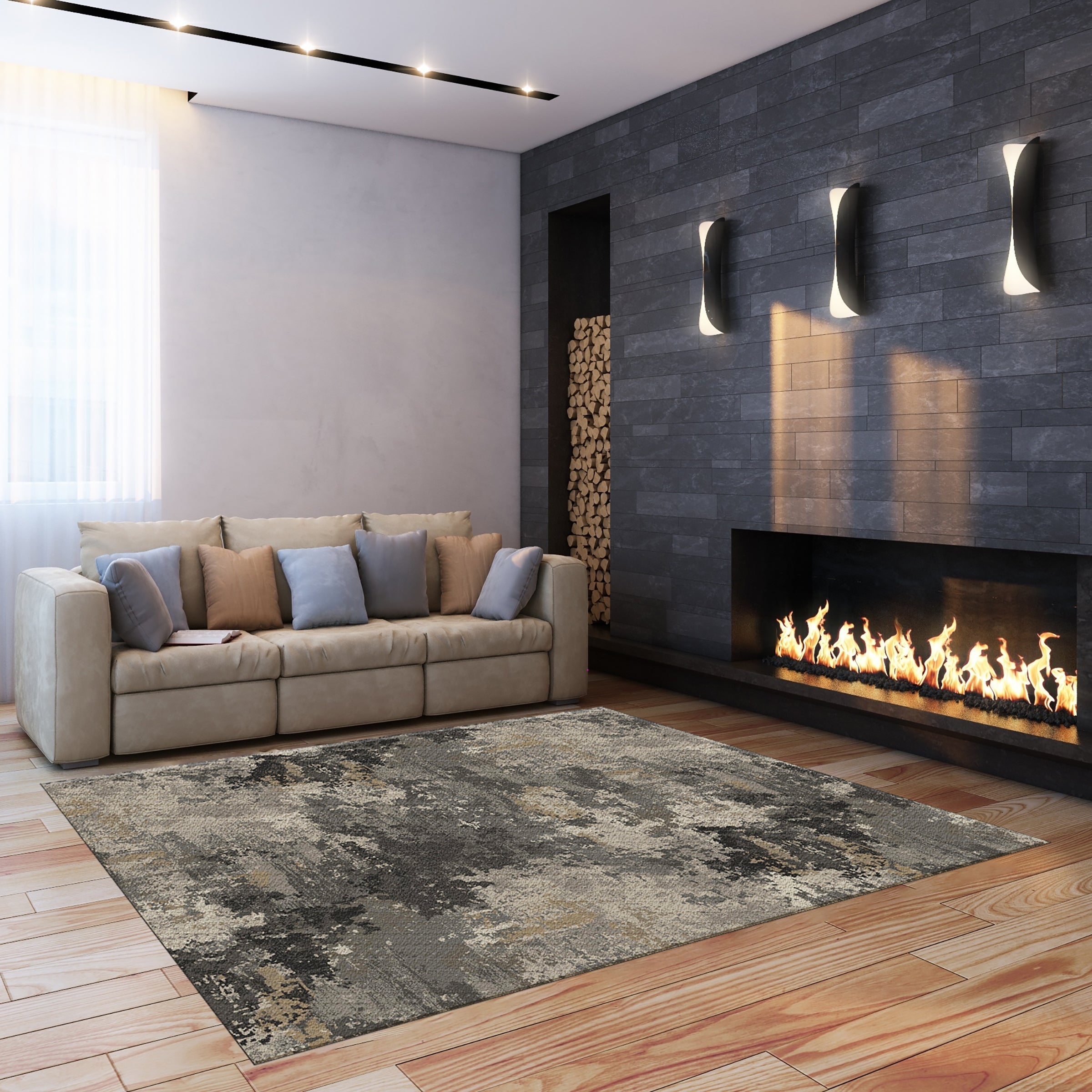 Abstract Rug