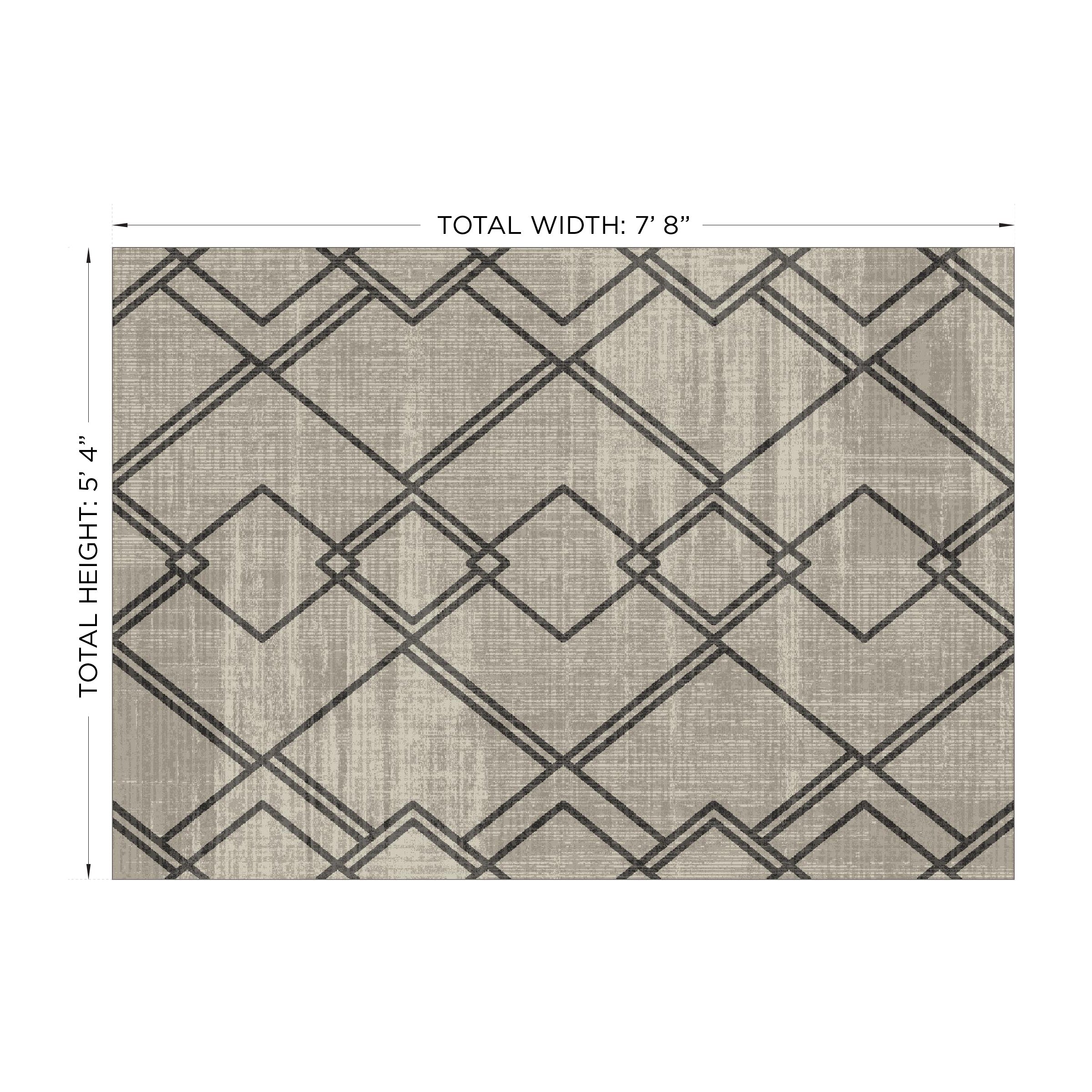 Diamond Geometric Rug
