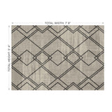 Diamond Geometric Rug