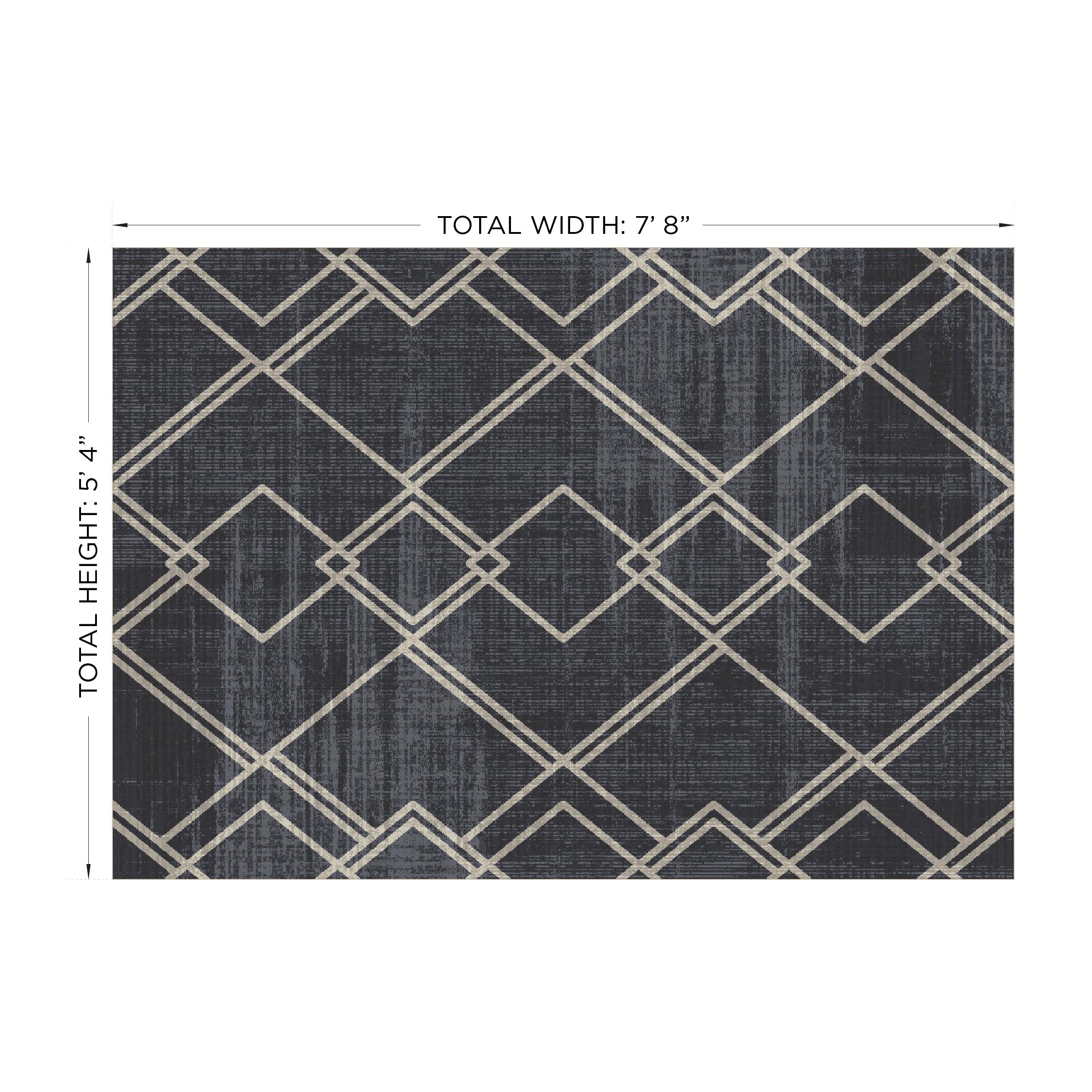 Diamond Geometric Rug