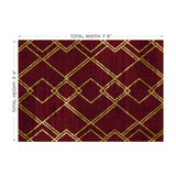 Diamond Geometric Rug