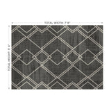Diamond Geometric Rug
