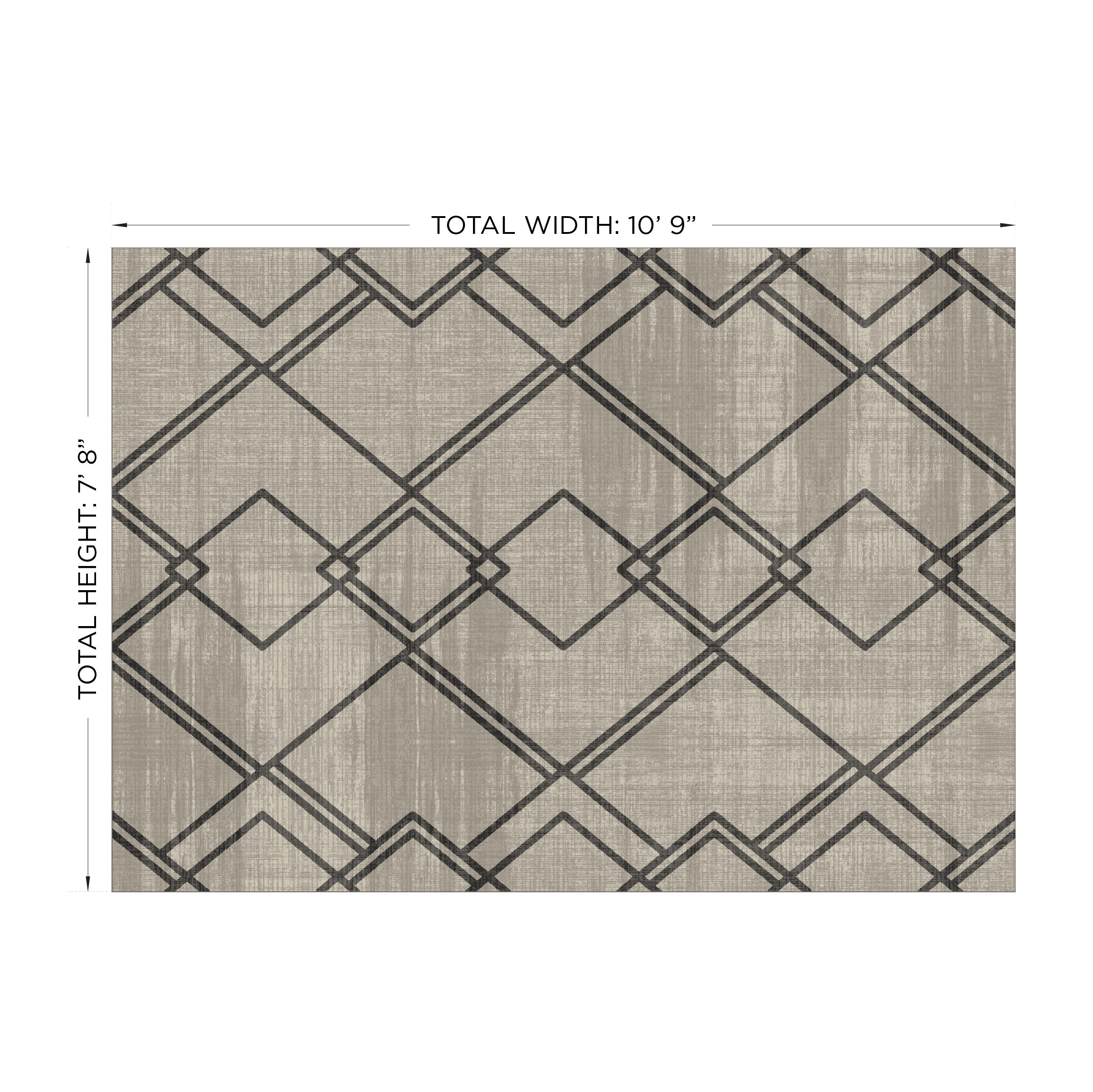 Diamond Geometric Rug