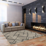 Diamond Geometric Rug