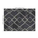 Diamond Geometric Rug