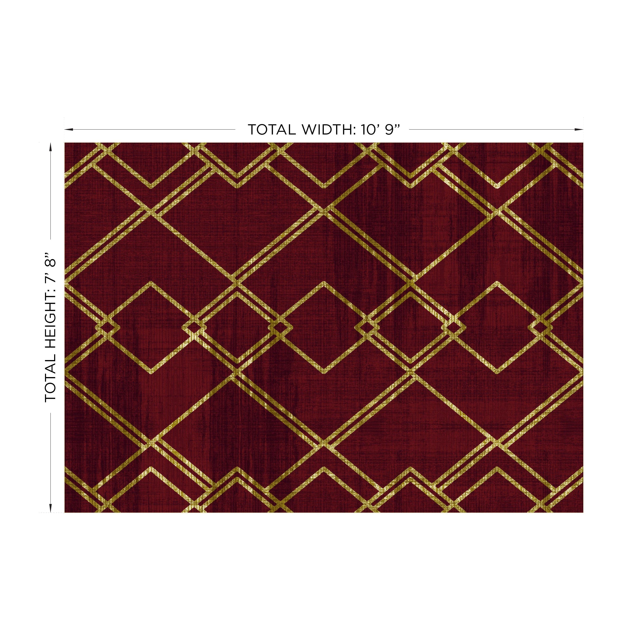 Diamond Geometric Rug