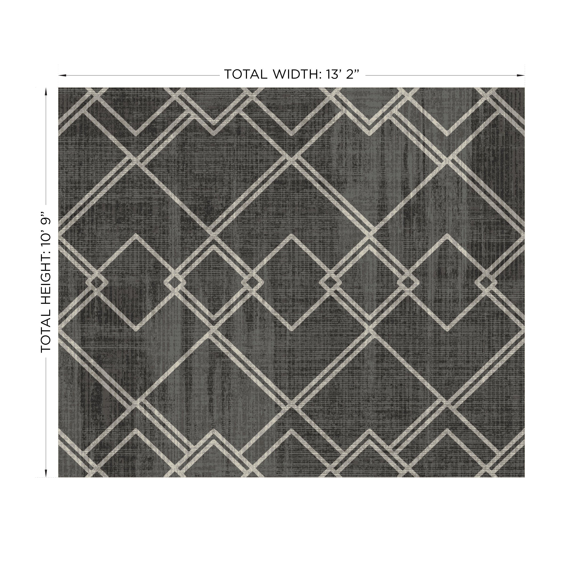 Diamond Geometric Rug