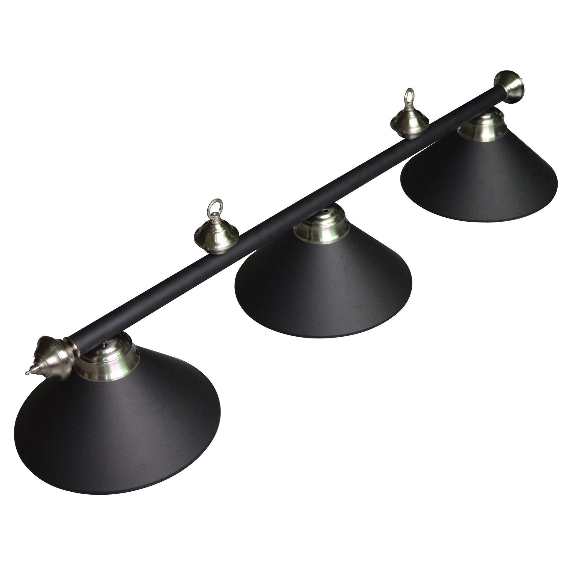 Picture of Carmelli Black 3-Shade Billiard Light