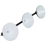 Carmelli Black 3-Shade Billiard Light