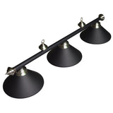 Picture of Carmelli Black 3-Shade Billiard Light