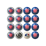 Imperial Chicago Cubs Home vs. Away Billiard Ball Set