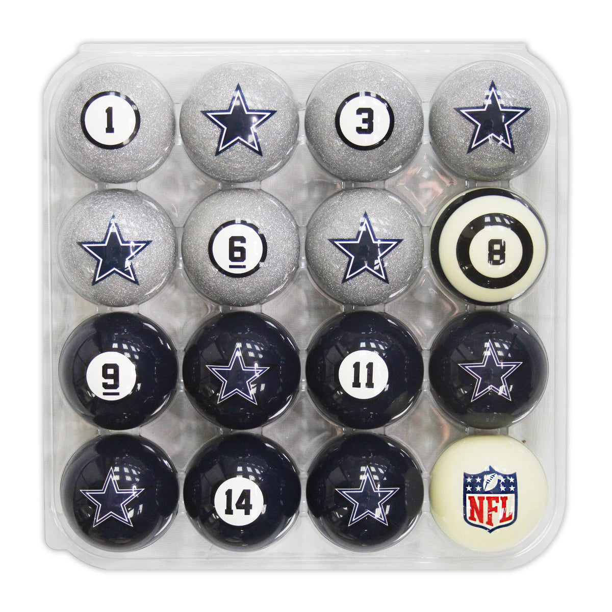 Imperial Dallas Cowboys Billiard Balls With Numbers – Pro Pool Store