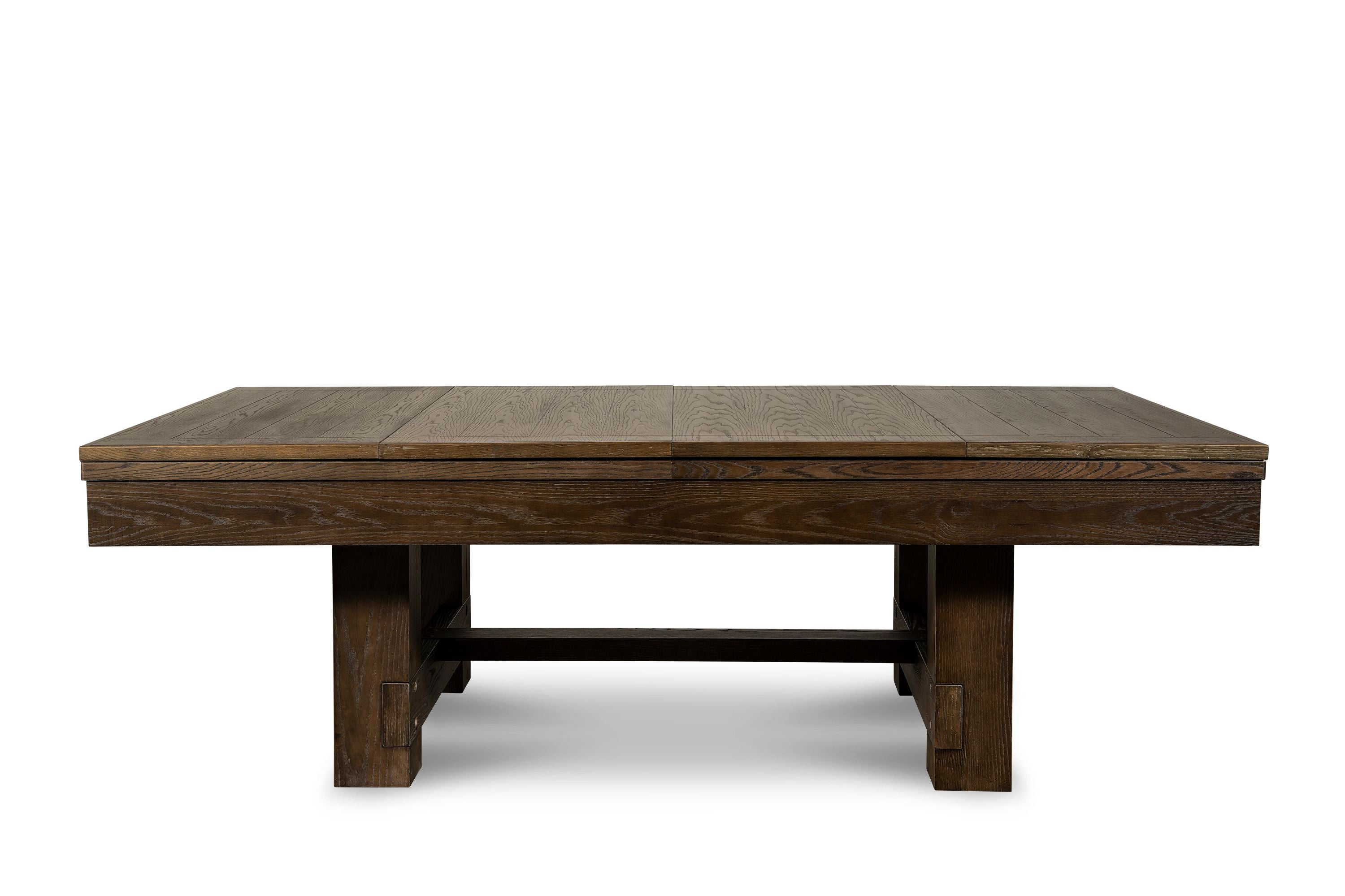 Nixon Rocky 8' Slate Pool Table in Brownwash Finish w/ Dining Top Option
