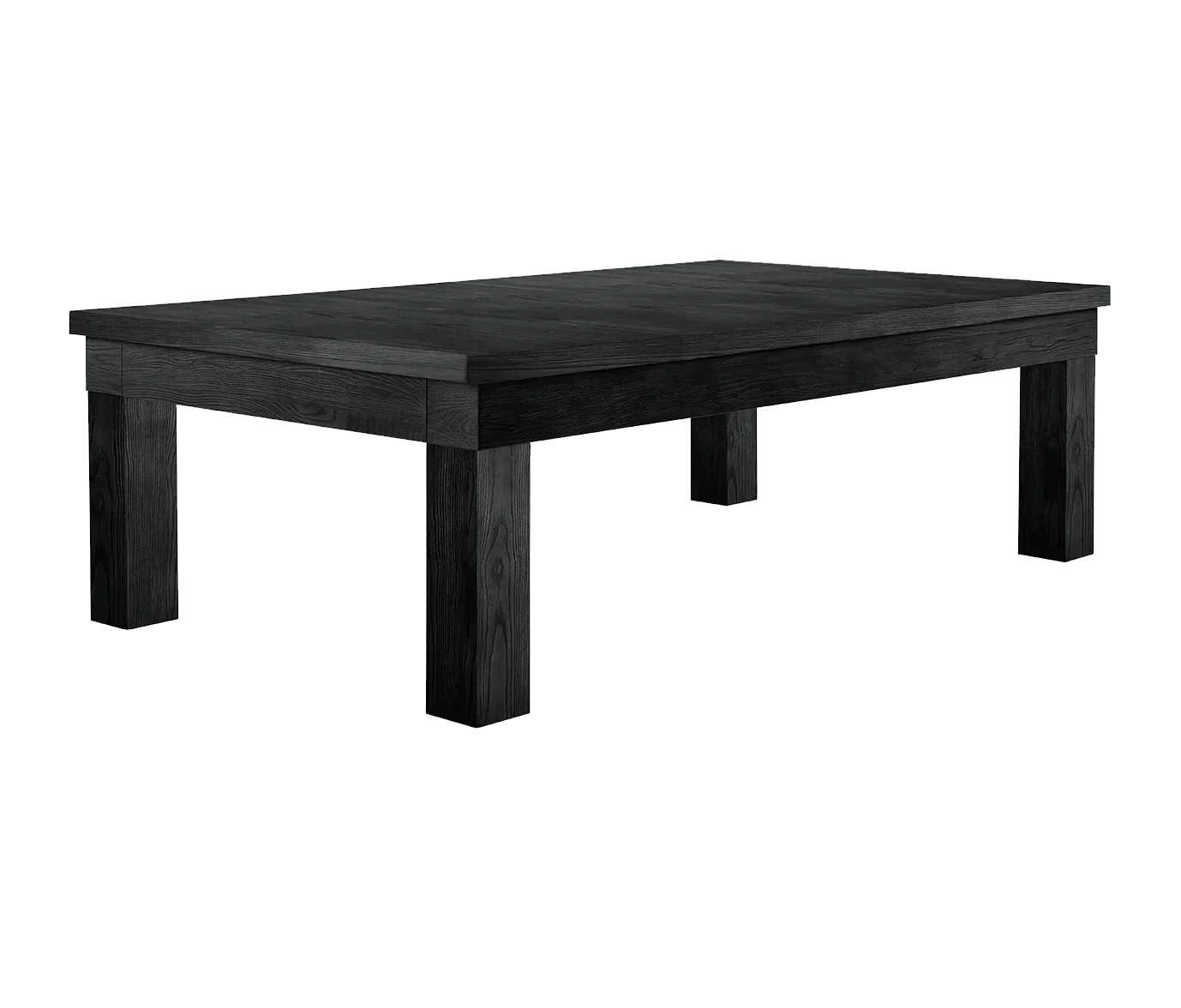 American Heritage Billiards Alta 8' Dining Top in Black Ash