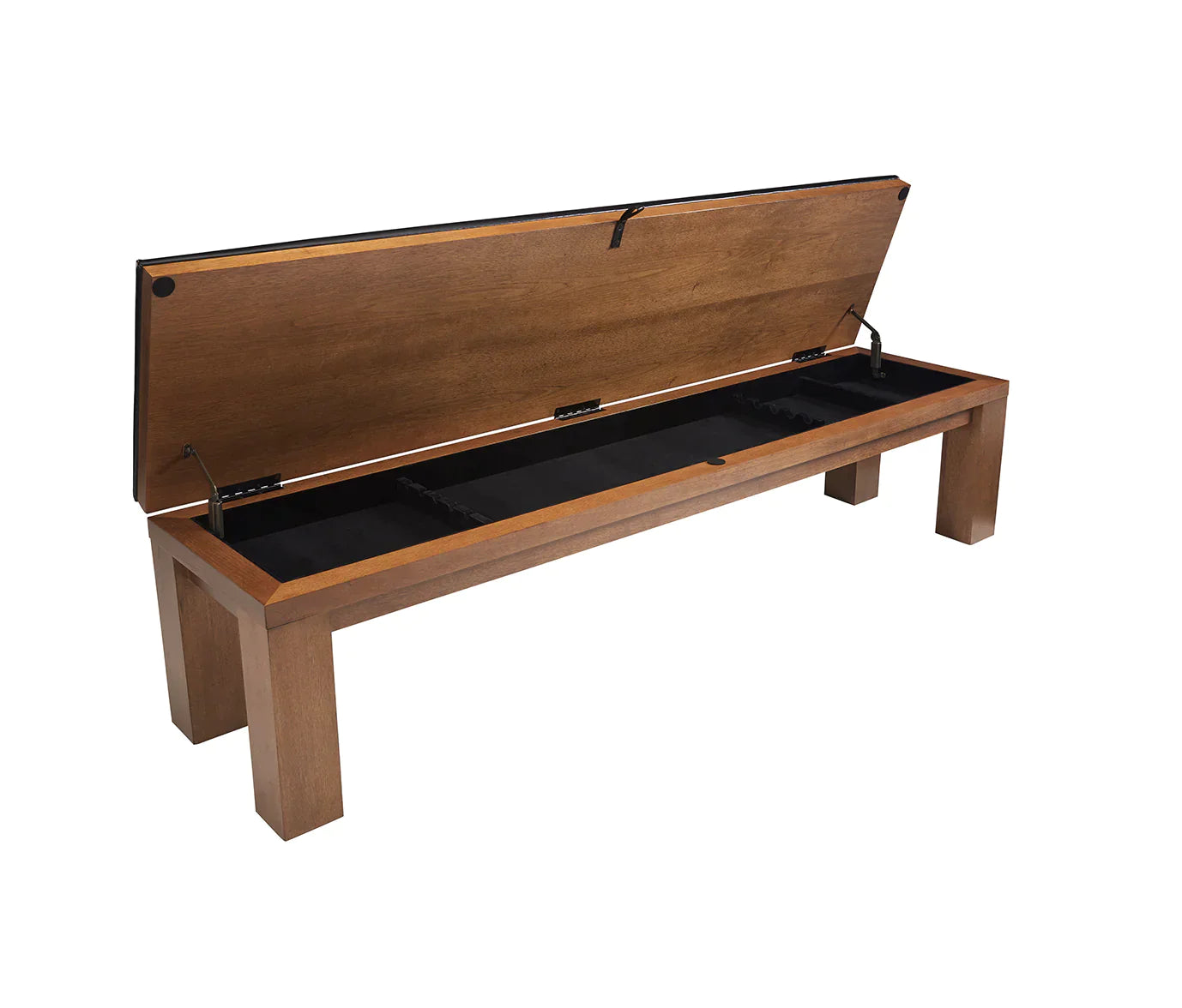 American Heritage Alta Multi-Functional Storage Bench in Brushed Walnut
