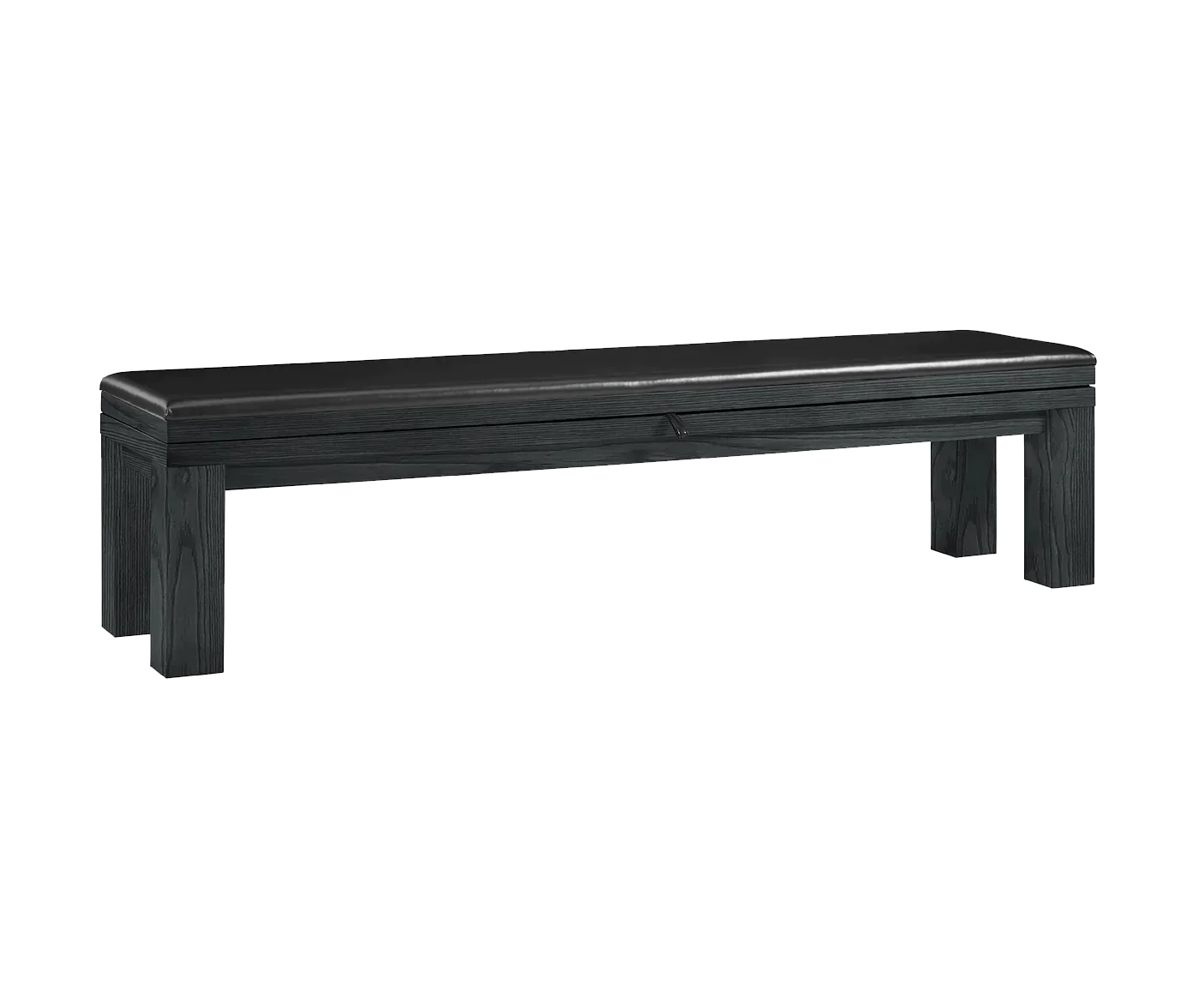 American Heritage Alta Multi-Functional Storage Bench in Black Ash
