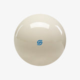 Aramith 2 1/4" Cue ball with Blue Logo