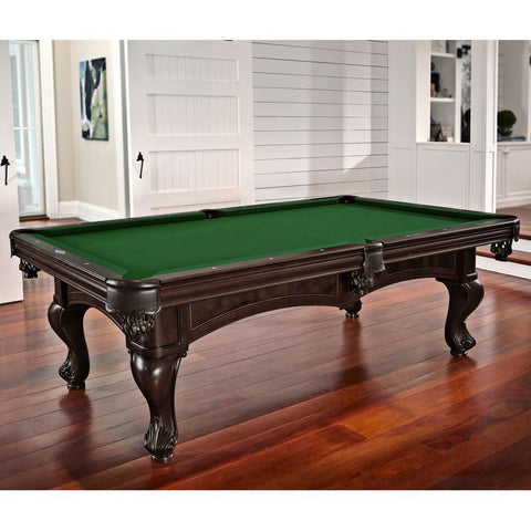 Brunswick Billiards Santini 8' Foot Pool Table in Espresso
