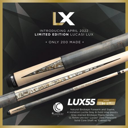 Lucasi Lux® LUX55 Pool Cue