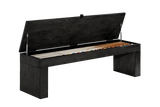 American Heritage Billiards Vancouver 8' Slate Pool Table In Natural and Black Ash