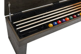 American Heritage Billiards Halifax 8' Slate Pool Table In Charcoal
