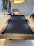 Nixon Nora 7' Slate Pool Table in Charcoal Finish w/ Dining Top Option