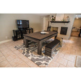 Atomic Hampton 7' 3-in-1 Dining Table with Billiards and Table Tennis