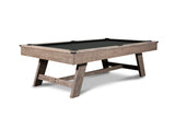 Nixon Hunter 8' Slate Pool Table in Antique Finish w/ Dining Top Option