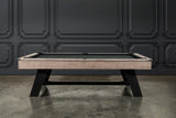 Nixon Hunter 8' Slate Pool Table in Antique Finish w/ Dining Top Option