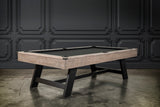 Nixon Hunter 8' Slate Pool Table in Antique Finish w/ Dining Top Option