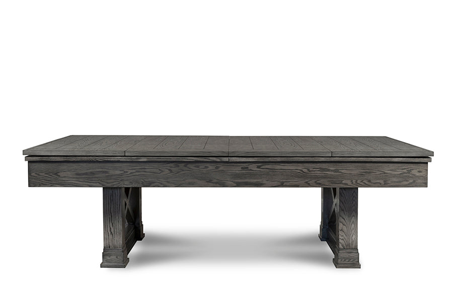 Nixon Nora 7' Slate Pool Table in Charcoal Finish w/ Dining Top Option