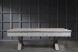 Nixon Nora 7' Slate Pool Table in Whitewash Finish w/ Dining Top Option