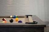 Nixon Nora 7' Slate Pool Table in Charcoal Finish w/ Dining Top Option